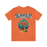 Funny Fitness Network Unisex Jersey Short Sleeve Tee