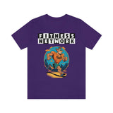 Funny Fitness Network Unisex Jersey Short Sleeve Tee