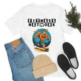 Funny Fitness Network Unisex Jersey Short Sleeve Tee