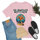 Funny Fitness Network Unisex Jersey Short Sleeve Tee
