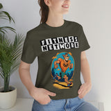 Funny Fitness Network Unisex Jersey Short Sleeve Tee