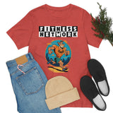 Funny Fitness Network Unisex Jersey Short Sleeve Tee