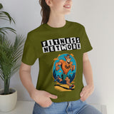 Funny Fitness Network Unisex Jersey Short Sleeve Tee