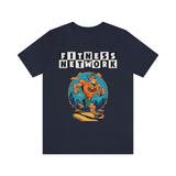 Funny Fitness Network Unisex Jersey Short Sleeve Tee