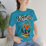 Funny Fitness Network Unisex Jersey Short Sleeve Tee