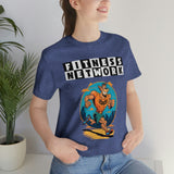 Funny Fitness Network Unisex Jersey Short Sleeve Tee