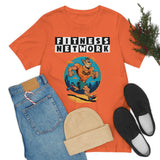 Funny Fitness Network Unisex Jersey Short Sleeve Tee