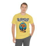 Funny Fitness Network Unisex Jersey Short Sleeve Tee