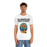 Funny Fitness Network Unisex Jersey Short Sleeve Tee