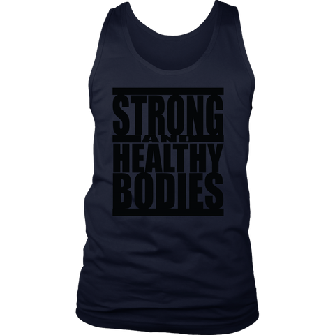 TN Strong and Healthy Bodies Black Shirt - Tru Nobilis