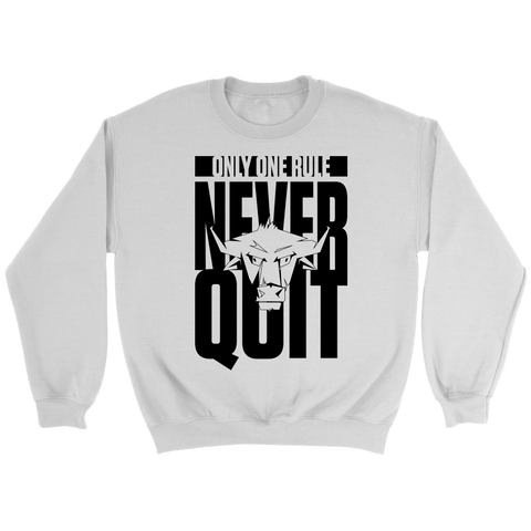TN Never Quit Crewneck Sweatshirt - Tru Nobilis