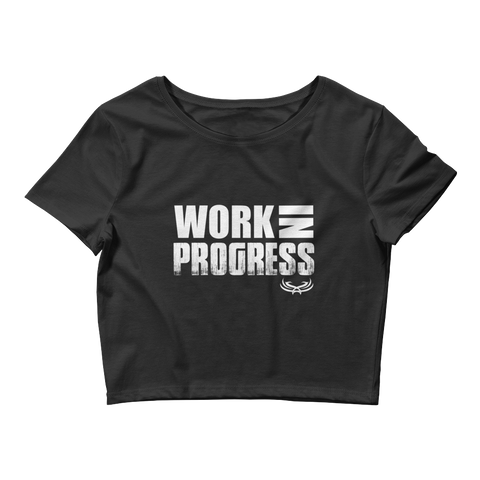 TN Work In Progress Women’s Crop Tee - Tru Nobilis