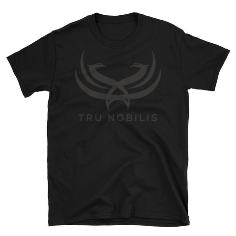 Tru Nobilis Black Emblem Short-Sleeve Unisex T-Shirt - Tru Nobilis