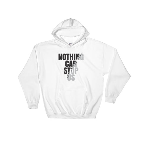 TN Nothing Can Stop Us White Hooded Sweatshirt - Tru Nobilis