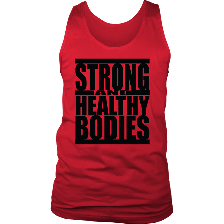 TN Strong and Healthy Bodies Black Shirt - Tru Nobilis