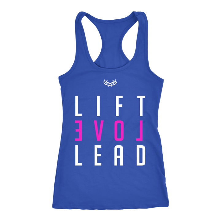 TN Lift Love Lead Next Level Racerback Tank - Tru Nobilis