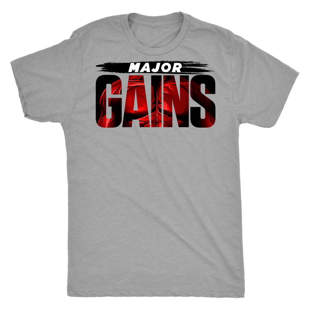 TN Major Gains Next Level Mens Triblend - Tru Nobilis
