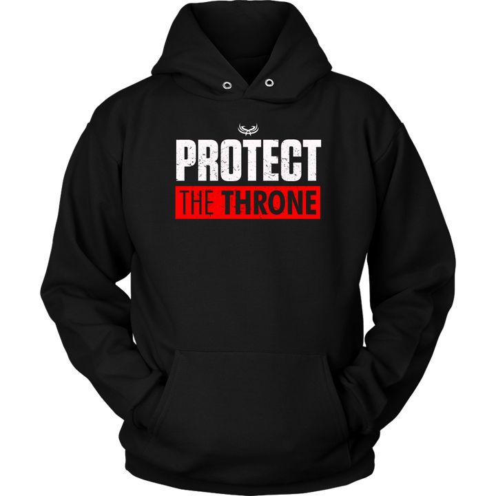 TN Protect the Throne Red Unisex Hoodie - Tru Nobilis