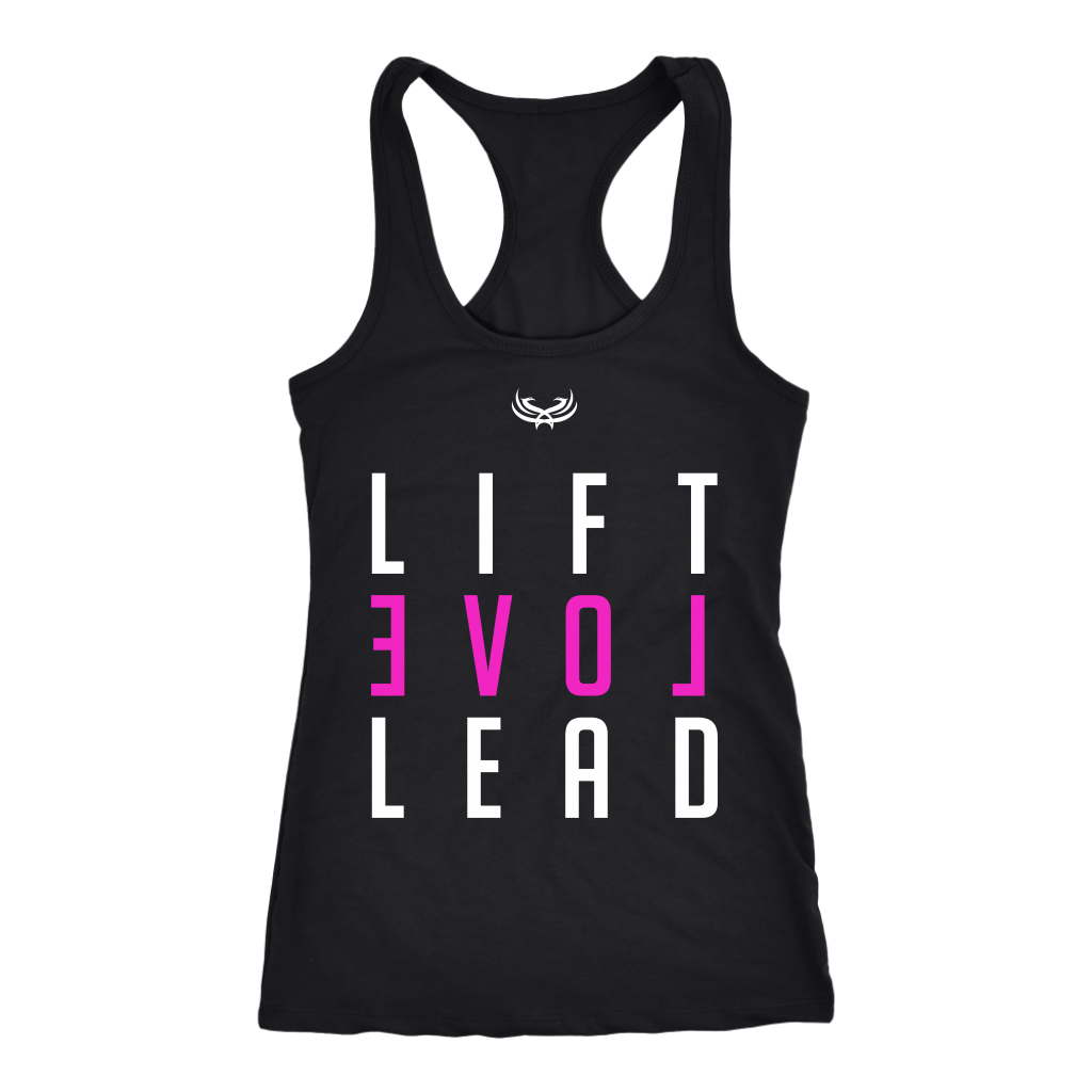 TN Lift Love Lead Next Level Racerback Tank - Tru Nobilis