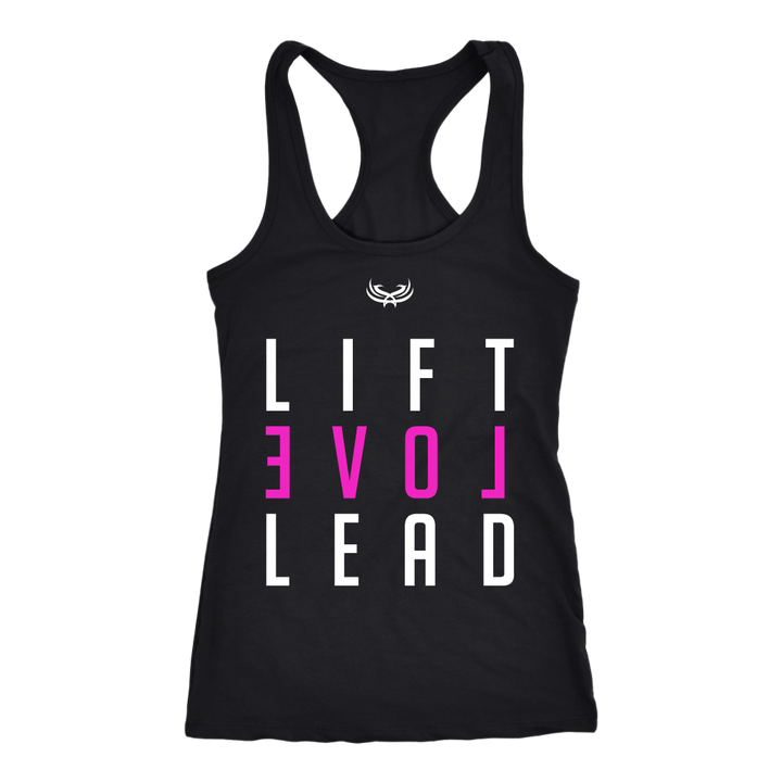 TN Lift Love Lead Next Level Racerback Tank - Tru Nobilis