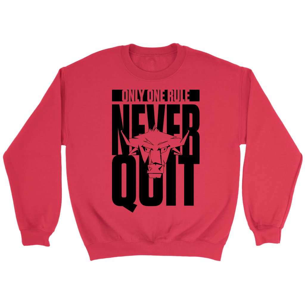 TN Never Quit Crewneck Sweatshirt - Tru Nobilis