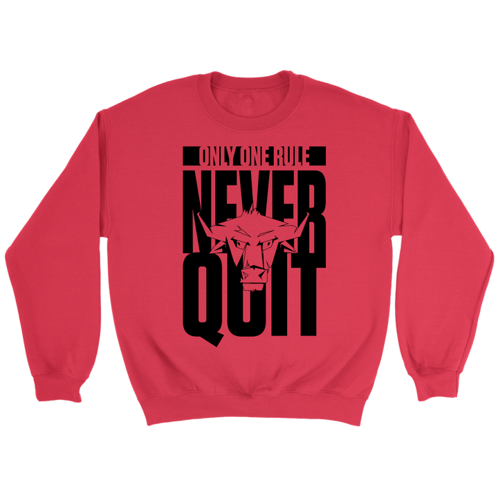 TN Never Quit Crewneck Sweatshirt - Tru Nobilis