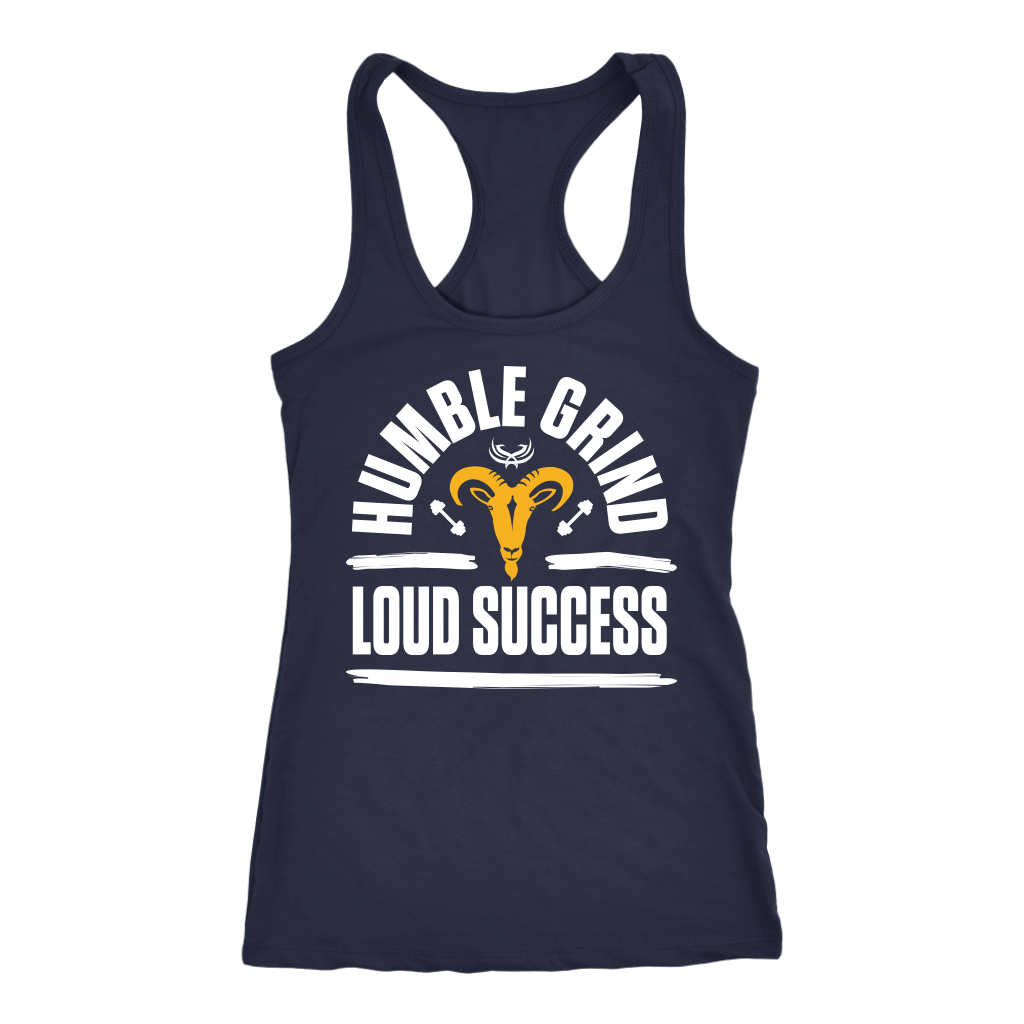 TN Humble Grind Next Level Racerback Tank - Tru Nobilis