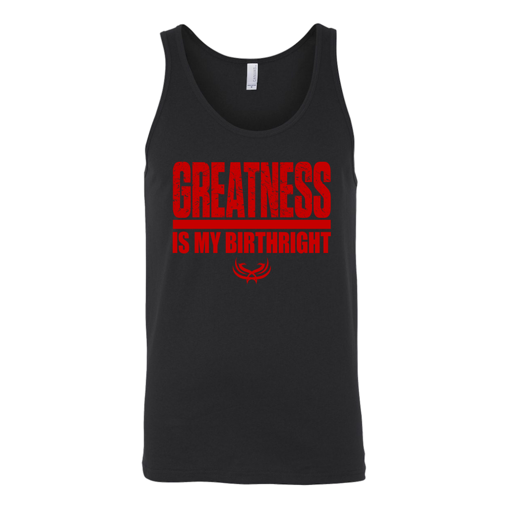 TN Birthright Code Red Canvas Unisex Tank - Tru Nobilis