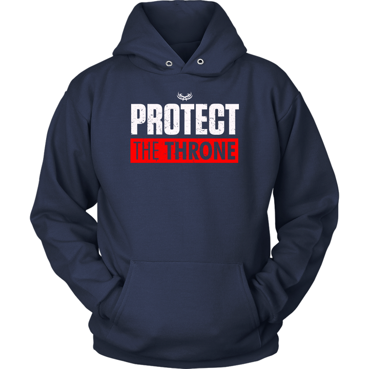 TN Protect the Throne Red Unisex Hoodie - Tru Nobilis