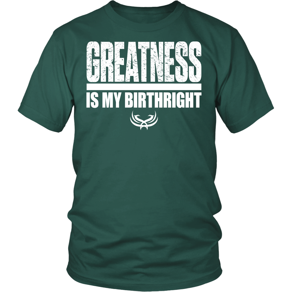 Greatness Is My Birthright District Unisex Shirt - Tru Nobilis