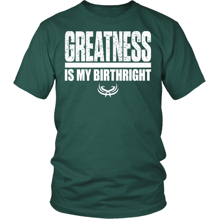 Greatness Is My Birthright District Unisex Shirt - Tru Nobilis