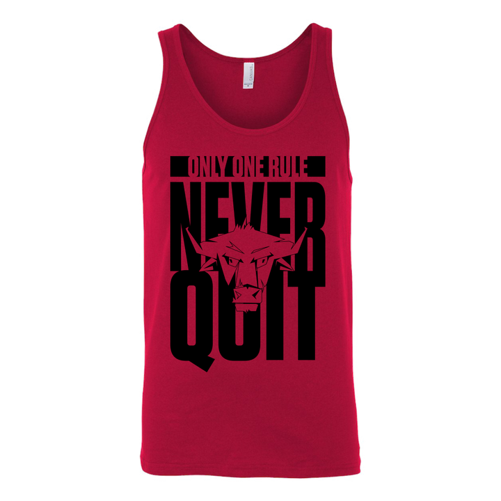 TN Never Quit Canvas Unisex Tank - Tru Nobilis