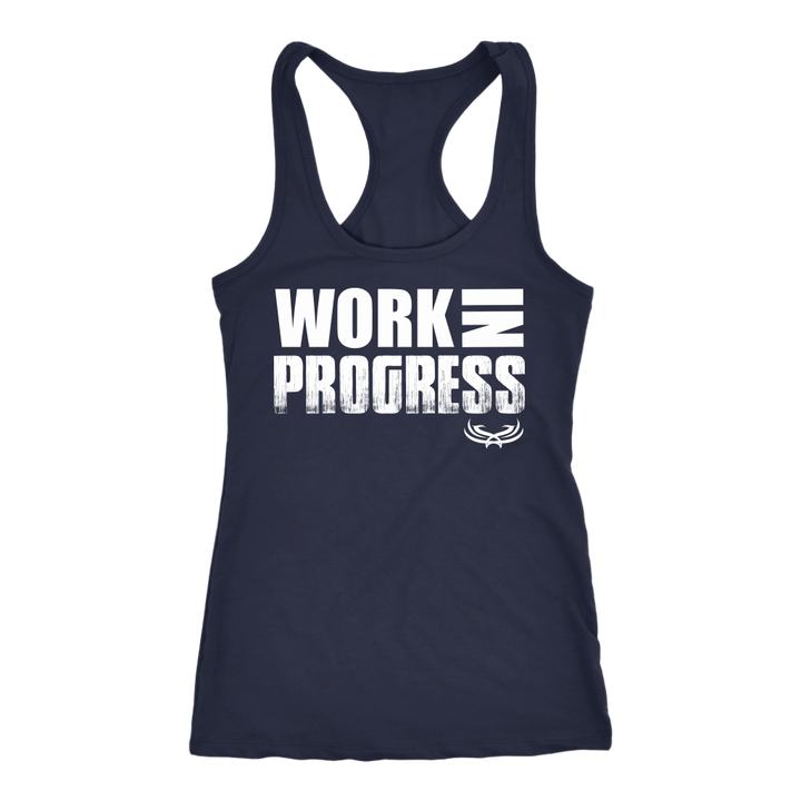 TN Work in Progress Next Level Racerback Tank - Tru Nobilis