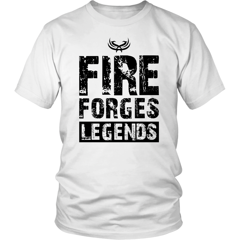 TN Fire Forges Legends Code Black District Unisex Shirt - Tru Nobilis