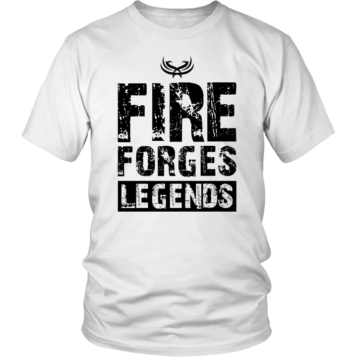 TN Fire Forges Legends Code Black District Unisex Shirt - Tru Nobilis