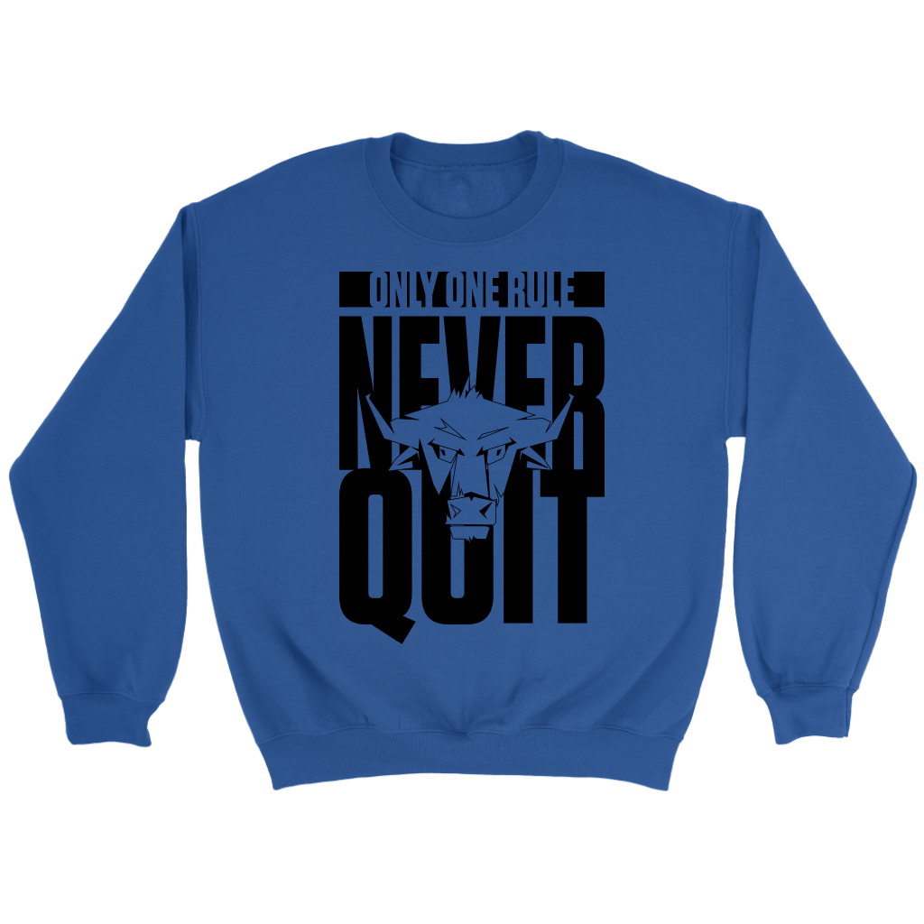 TN Never Quit Crewneck Sweatshirt - Tru Nobilis