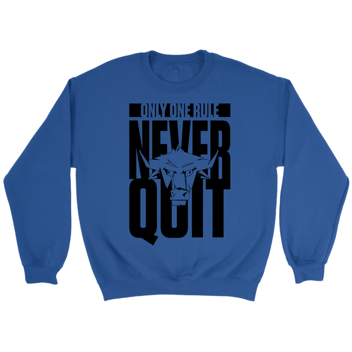 TN Never Quit Crewneck Sweatshirt - Tru Nobilis