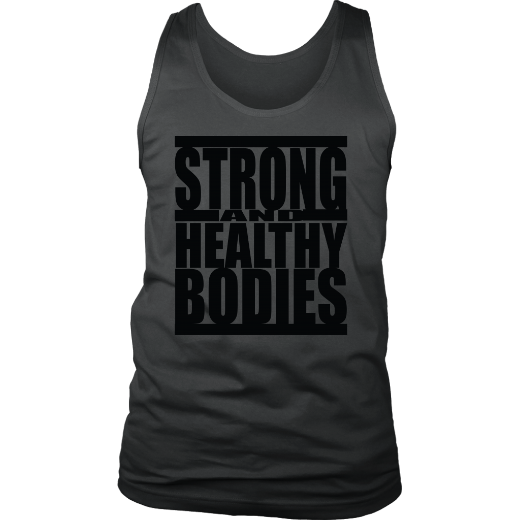 TN Strong and Healthy Bodies Black Shirt - Tru Nobilis
