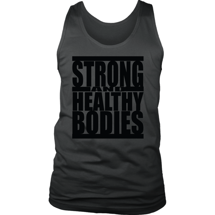 TN Strong and Healthy Bodies Black Shirt - Tru Nobilis