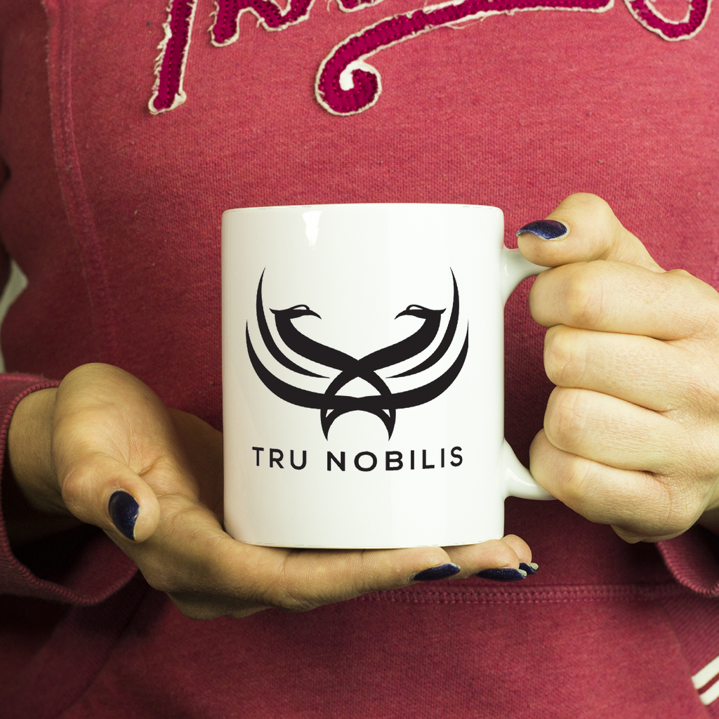 Tru Nobilis White Coffee Mug - Tru Nobilis