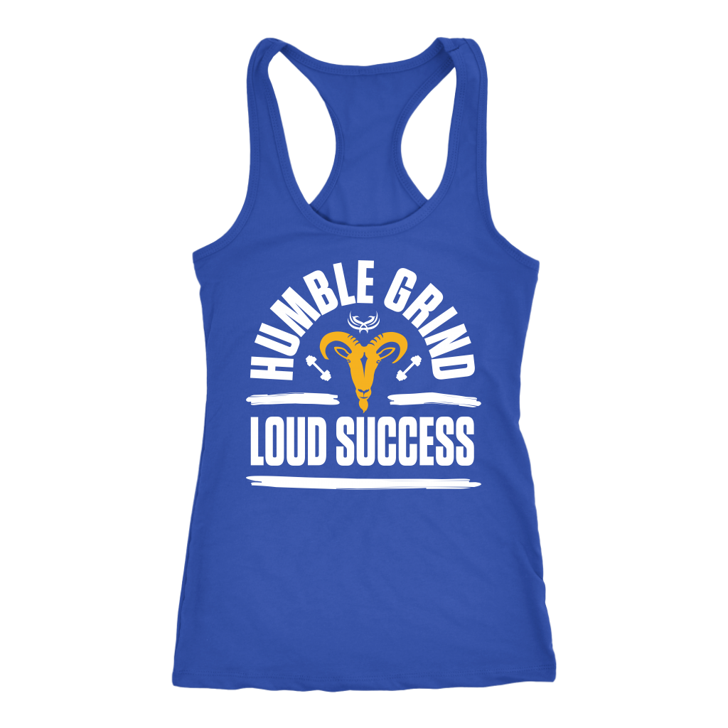 TN Humble Grind Next Level Racerback Tank - Tru Nobilis