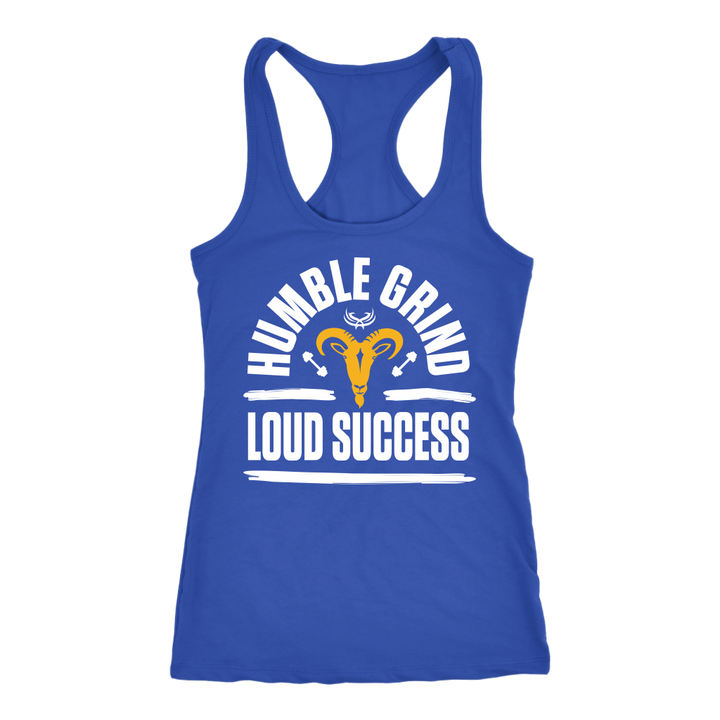 TN Humble Grind Next Level Racerback Tank - Tru Nobilis