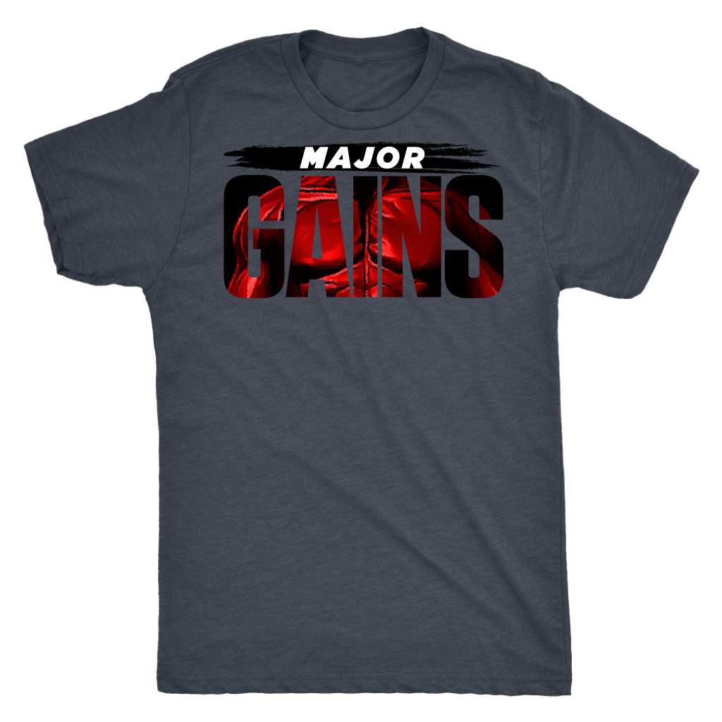 TN Major Gains Next Level Mens Triblend - Tru Nobilis