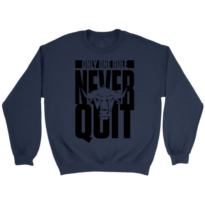 TN Never Quit Crewneck Sweatshirt - Tru Nobilis
