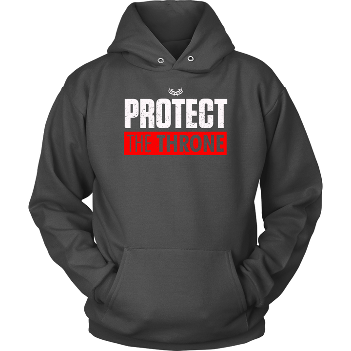 TN Protect the Throne Red Unisex Hoodie - Tru Nobilis