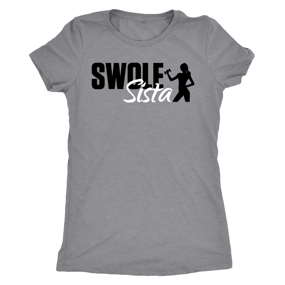 TN Swole Sista Next Level Womens Triblend - Tru Nobilis