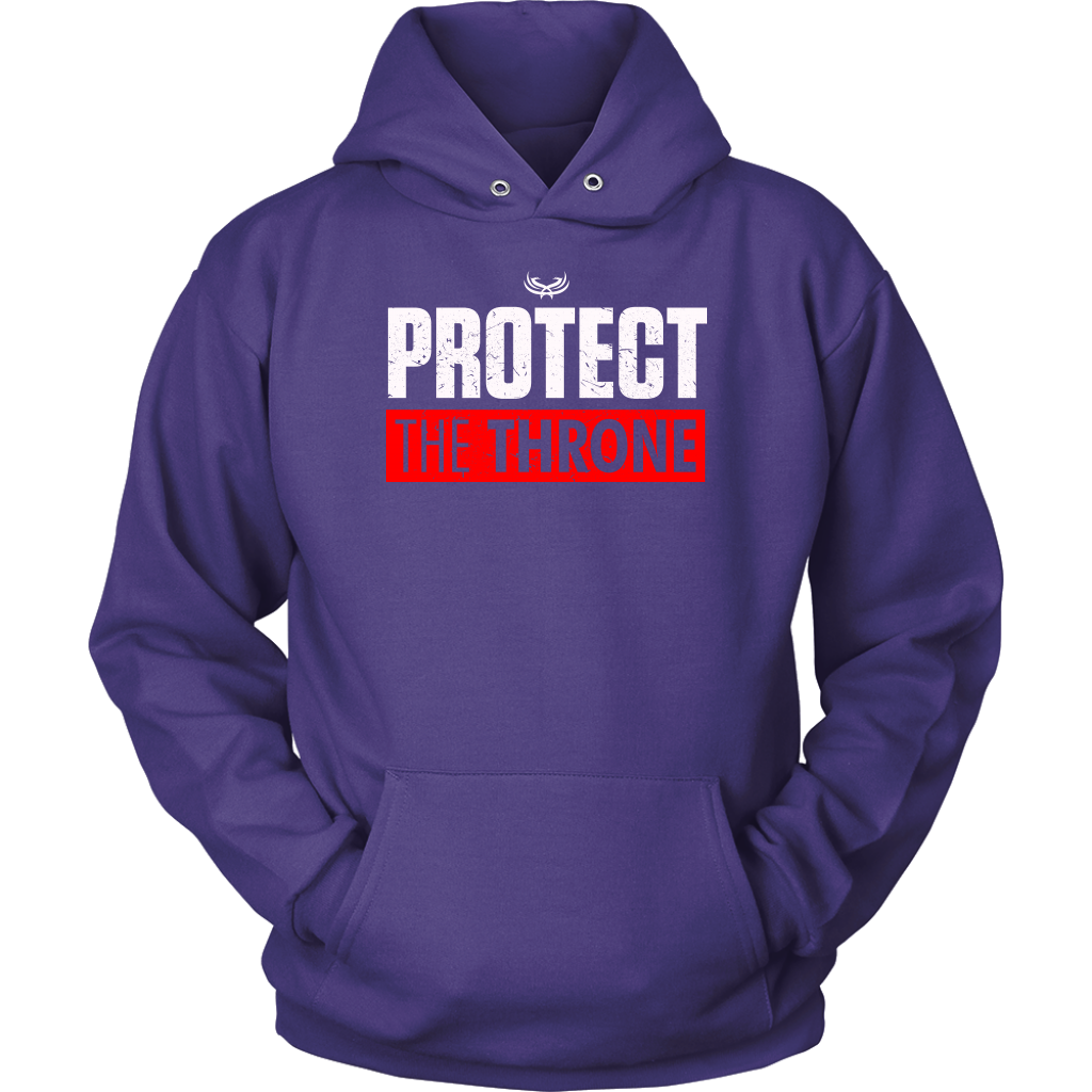 TN Protect the Throne Red Unisex Hoodie - Tru Nobilis