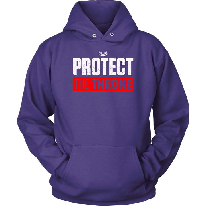 TN Protect the Throne Red Unisex Hoodie - Tru Nobilis