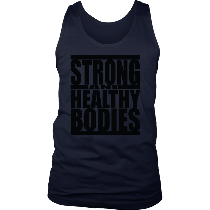 TN Strong and Healthy Bodies Black Shirt - Tru Nobilis