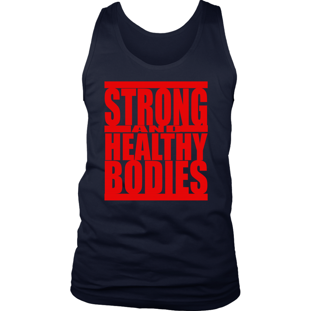 TN Strong and Healthy Bodies Red Tank - Tru Nobilis